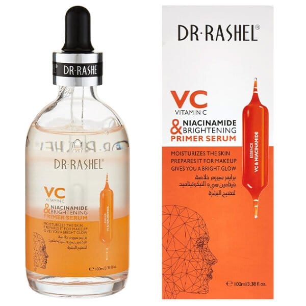 سيروم برايمر لتفتيح البشرة في سي ونياسيناميد من دكتور راشيل 100 مل