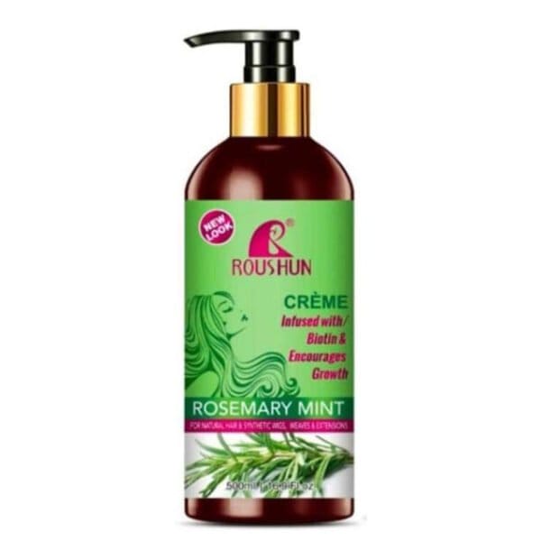 كريم تصفيف الشعر اليومي باكليل الجبل والنعناع من روشان  500 مل