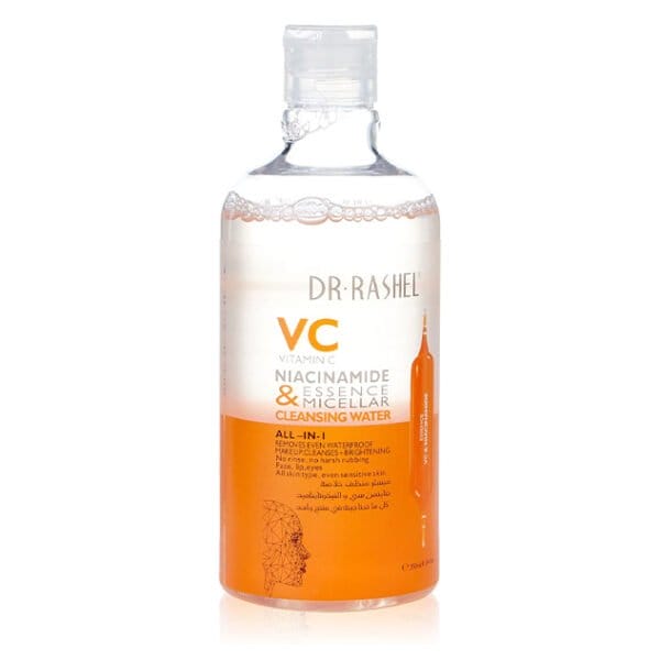 ماء منظف من دكتور راشيل بفيتامين سي مع نياسيناميد وايسنس ميسيلر  350 مل
