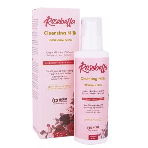 حليب منظف بخلاصة الورد من روزبيلا  250 مل