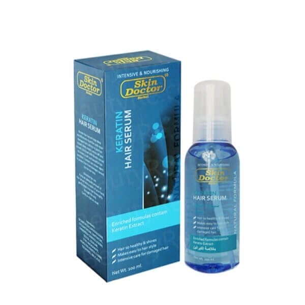 سيروم لتنعيم الشعر بالكرياتين من سكين دكتور 100 مل